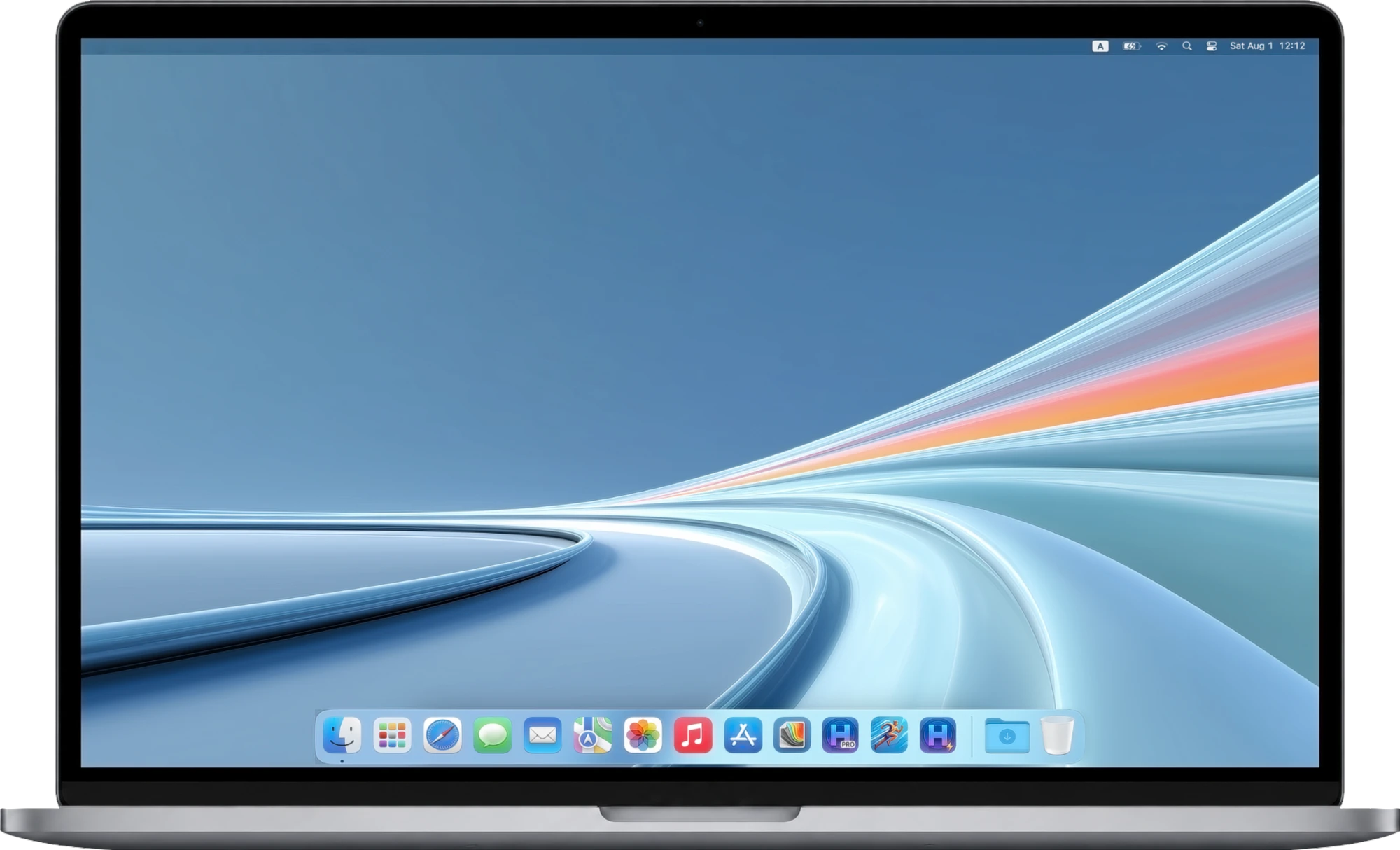 DMIBAR apps on a MacBook